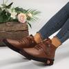 Cross-border novos plus size inverno algodão sapatos lã forrado quente mãe sapatos algodão botas casuais neve botas mulheres desejo independente estação