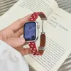 Adequado para Pulseira de Relógio Apple S12 S10987Se, Aparência Premium, Brilhante, Magnética, Pulseira de Relógio Versátil para Homens e Mulheres
