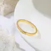 Anillo chapado en oro con forma de diamante de gran venta, moderno, simple, versátil, diseño de nicho, venta al por mayor de joyería, lleno de textura
