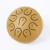 Mini tambor etéreo de 3 pulgadas 6 notas, 4 pulgadas 9 notas, 8 notas, tambor pequeño para niños, instrumento sencillo para principiantes, regalo para niños y niñas