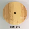 Lámpara de Mesa de Madera Maciza Portalámparas DIY Diseño Creativo Chasis Interruptor Cable Poste de Lámpara Portalámparas Combinación Accesorios de Iluminación de Madera Original