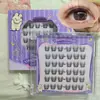 Caja de Regalo para Pestañas Postizas Transfronterizas Empaque Pequeño Seis Filas Yf53 Cómodas de Usar Segmentadas Principiantes Novatos Pestañas Postizas sin Pegamento