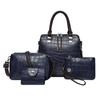 Bolsas para Mujer 2026 Nuevo Conjunto de Cuatro Piezas de Moda Europea y Americana de Bolsas Madre-Hija Gran Capacidad Bolso de Hombro Cruzado Bolso de Mano Fabricante Venta al por Mayor