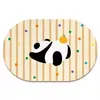 Alfombrilla absorbente de tierra de diatomeas dura de dibujos animados personalizada, alfombrilla de pie de secado rápido para baño, alfombrilla de pie antideslizante para entrada de baño y inodoro