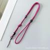 Cordón para teléfono móvil, correa para el cuello, cuerda desmontable, hebilla de anilla, cuerda corta, para hombres y mujeres, etiqueta escolar extendida, llavero antipérdida