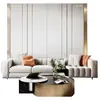 Atacado Chengdu Bolsa Rígida Parede de Fundo Luz Luxo Simples Moderno Mesa de Cabeceira Bolsa Macia Quarto Sofá Parede de Fundo Folha de Madeira Parede