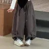 Conjunto de Estilo Artístico para Niñas Colección Otoño 2026 Nuevo: Conjunto de Dos Piezas para Niños Mayores con Chaleco Falso de Dos Piezas, Camiseta y Pantalones de Algodón de Pierna Ancha