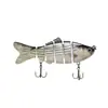 Fornecimento de Origem Isca Luya Isca de Pesca Transfronteiriça Camada de Natação Completa Isca Multisseções Plástico Biônico Isca Dura Seis Seções Swimbait