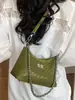 Bolsa Casual de Grande Capacidade de Alto Valor Feminina Verão 2026 Nova Estilo Coreano Transversal Moda Corrente Ombro Único Bolsa de Axila