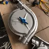 Accesorios para Equipos de Cerdos al por Mayor de Fabricantes Acero Inoxidable Esquina Fábrica de Cerdos Línea de Alimentación Automática 90 grados La Esquina