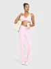 Pantalones Acampanados de Cintura Cruzada Oner Moldeadores, Aprietan el Vientre, Aspecto Adelgazante, Cintura Baja para Correr, Fitness, Deportes, Casual, Versátiles, Pantalones Acampanados