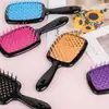 Pente Vazado Transfronteiriço Pente Favo de Mel Pente de Massagem Pente para Cabelo Volumoso Pente Alisador para Cabelo Cacheado Pente para Cabelo de Secagem Rápida Atacado