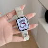 Adecuado para Apple Watch Iwatchs10S11 Lindo Gato Kt S8 Cintura Delgada Hebilla Magnética de Nailon Ultra23