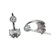Anillo de Labio con Forma de Bola de Barro y Lazo Acero Inoxidable Stud para Labio Adorno para Labio Nuevo Anillo para Cartílago de la Oreja Joyería para Oreja Accesorios para Piercings Venta al por Mayor