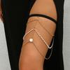 Cadena de perlas para mujer, estilo europeo y americano, con exquisita tendencia de moda, estilo de bambú, H0020