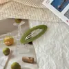Presilha Oval Oca de Acetato para Franja, Presilha Lateral, Grampo Simples e Elegante para a Parte de Trás da Cabeça