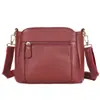 Bolso de Hombro Suave de Cuero de Vaca Retro, Bolso Cubo de Piel de Vaca de Primera Capa, Bolso de Piel Genuina para Mujer, Bolso Cruzado de Hombro Casual