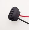Tipo C Impermeable -2P Tipo de Presión Directa de Inyección de Pegamento Asiento Hembra Tipo Elíptico para Recarga de Vehículos Eléctricos