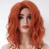 Moda europea y americana peluca de pelo largo rizado tocado tocado de pelo rizado natural esponjoso fabricantes en stock