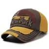 Gorra de Béisbol Transfronteriza, Gorra de Mezclilla Lavada, Gorra con Letra de Parche para Hombre y Mujer, Sombrero para el Sol de Exterior, Gorra de Béisbol Retro Americana