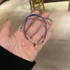 Cristal de Fresa Marca de la Fortuna Cuerda Tejida Pulsera DIY Estilo Ins para Mujer Sentido de Diseño de Nicho Cuerda para la Mano de Novia Pieza de Mano Dulce de la Fortuna