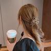 Pinza para el pelo de lazo de fábrica para mujer, tamaño grande, de alta gama, para la parte trasera de la cabeza, estilo Hepburn, pinza de tiburón, pinza de garra, nuevo accesorio para el cabello 2024