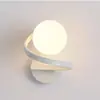 Lámpara de pared circular pequeña de 28 pulgadas cableada para habitaciones de hotel, mesita de noche de dormitorio, vestíbulo y decoración de pasillo, hecha de hierro