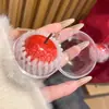 Un Colgante de Manzana para Viajes Seguros, Llavero Creativo, Decoración de Coche, Regalo para Mejor Amigo, Lindo Colgante para Bolso