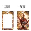 Funda para tarjeta de Marvel Iron Man, bolsa para tarjetas de comida para estudiantes del campus, cordón largo, control de acceso al autobús y al metro, funda de tarjeta de fábrica de PVC, venta al por mayor
