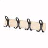 Gancho para Montar en la Pared, Gancho para Abrigos de Madera Natural, Perchero de Madera Maciza para Montar en la Pared, Gancho para Puerta de Entrada, Perchero para Pasillo, Dormitorio