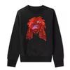 Suéter de cuello redondo con grafiti de hip hop de Trippie Redd 1400Redd Hiphop Rap Street (2022)