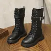 Botas para niña no por encima de la rodilla 2026 Otoño/Invierno botas altas largas botas de pasarela botas de moda infantil botas altas de princesa