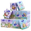 Linha de Papel de Lenço Vinda Modelo Conjunto Cachorrinho Primavera Flor de Cerejeira 7 Folhas 36 Pacotes/Par Papel de Lenço Portátil Meio Rasgável