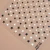 Redanco5D Em relevo Ins Popular Adesivo de Nail Art Desenho Animado DIY Estrela de Cinco Pontas Adesivo de Unha Estereoscópico He1254