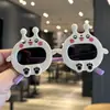 Óculos de Sol Engraçados Infantis Monstro, Óculos de Sol para Bebê, Óculos de Sol com Proteção UV de Desenho Animado para Meninos, Óculos de Sol Modernos para Meninas