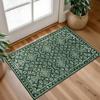 Alfombras de Entrada Americanas Retro Transfronterizas de Venta Caliente Temu, Alfombrillas para Puerta de Habitación Resistentes a las Manchas y al Polvo para Entrega
