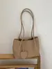 Bolsa feminina de grande capacidade, nova de 2026 estilo coreano de verão, bolsa de ombro de luxo leve de nicho para trabalho e deslocamento, bolsa de ombro