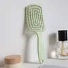 Pente de Costelas Fofo para Estilização de Coroa Alta, Pente Grande Curvo para Cabelo, Ferramenta de Estilização com Massagem, Pente para Uso Doméstico Feminino
