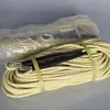 Fabricantes fornecem corda de resgate de incêndio de 8 mm, retardante de chamas, resistente a altas temperaturas, alta resistência, aramida 1414, corda Kevlar