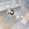 Plata Metalizada Líquida Dulce Fresco Pegatinas para Uñas Celebridad de Internet Artículo Popular de Alta Calidad Corazón en Relieve Lazo Estrella Pegatinas para Uñas