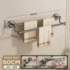 2026 Estante para Toallas con Ventosa Baño Barra para Toallas sin Taladro Estante Organizador de Almacenamiento Montado en Pared para Toallas de Baño