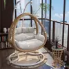 Silla Colgante Columpio de Interior Balcón Doble Ratán Mecedora Nido de Pájaro Silla Colgante Patio Exterior Ocio Uso en Casa para Adultos