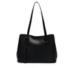 Bolsa transversal nova retrô versátil bolsa de ombro bolsa de axila estilo coreano bolsa tote bolsa de grande capacidade com textura trançada para mulheres