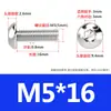 Tornillos de Cabeza Semiredonda de Acero Inoxidable 316 con Agujero Hexagonal, Pernos de Cabeza Hexagonal Iso7380 M3M4M5M6