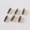 Otros accesorios para bricolaje estudiante adulto bolsa de materiales caseros pulsera trenzada recta de plata antigua accesorios para pulsera