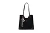 Bolsa Tote Transfronteiriça Estilo Coreano Nicho High-End Luxo Leve Feminina Fashionável Grande Capacidade Retro de Ombro Transversal