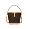 Bolso Cubo de Lujo Vintage con un Toque de Alta Gama, Bolso con Estampado Retro para Mujer, Nuevo Modelo 2025, Bolso de Mano para Viajar al Trabajo, Bolso de Hombro y Cruzado