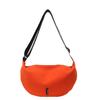 Saco de Bolinho Casual Simples Feminino 2024 Novo Ombro Crossbody Nylon Bag Leve Pequeno Esportes Fitness Yoga Bag
