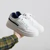 Zapatillas Blancas de Suela Gruesa para Mujer que Aumentan la Altura, Nuevas de Primavera y Verano 2026, Moda Casual Tendencia Versátil Transpirables Zapatillas Deportivas Casuales