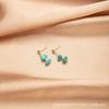Nuevos Aretes Comodín de Color Retro Chino Nicho Elegante Color Caramelo Sencillos Elegantes Moda Aretes Venta al por Mayor de Fábrica